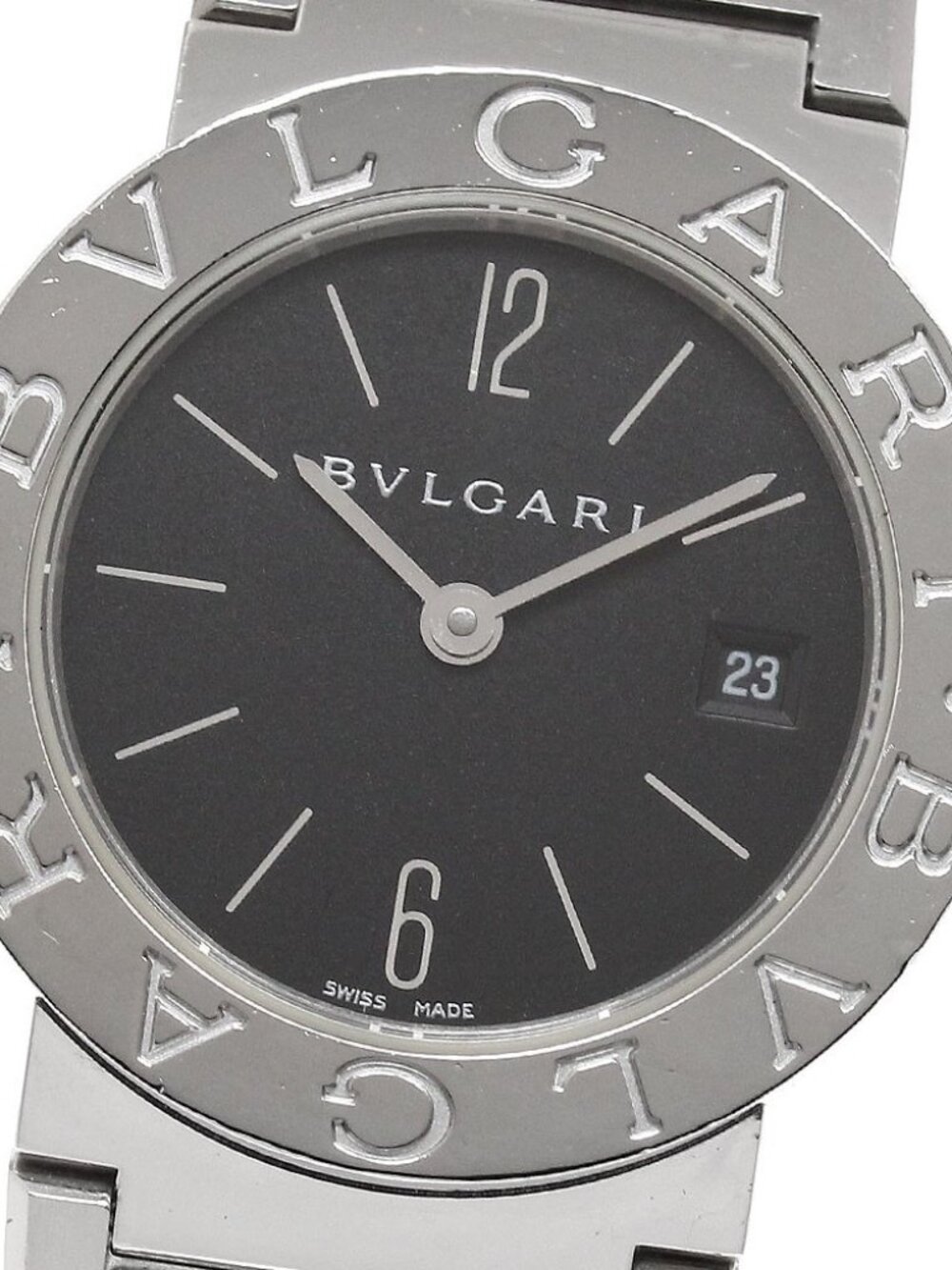BVLGARI BVLGARIBVLGARI BB26SS Date black Dial Quartz Ladies Watch
